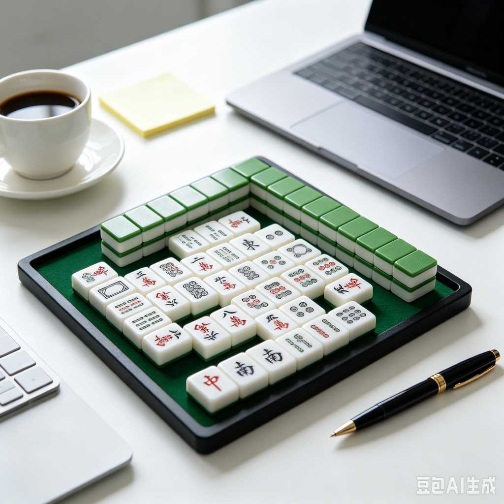 premium compact mahjong set