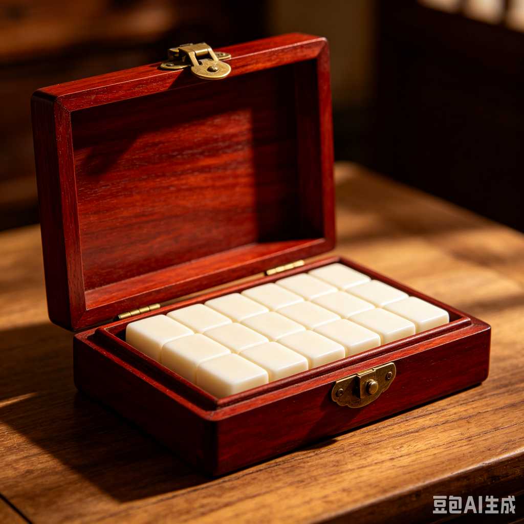 holiday present mahjong tiles
